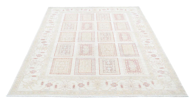 Hand Knotted Serenity Wool Rug 5' 6" x 7' 11" - No. AT31279