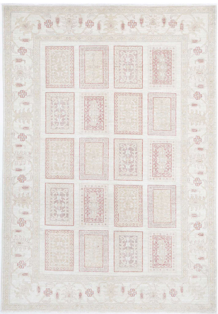 Hand Knotted Serenity Wool Rug 5' 6" x 7' 11" - No. AT31279