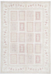Hand Knotted Serenity Wool Rug 5' 6" x 7' 11" - No. AT31279