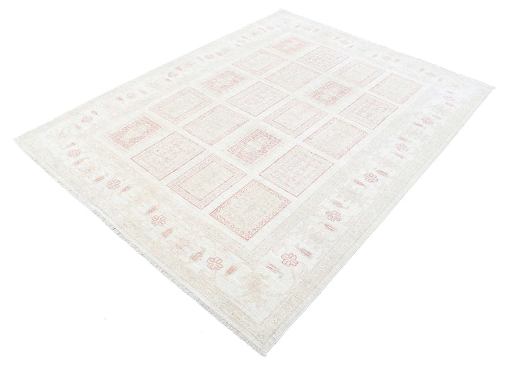 Hand Knotted Serenity Wool Rug 5' 6" x 7' 1" - No. AT92317