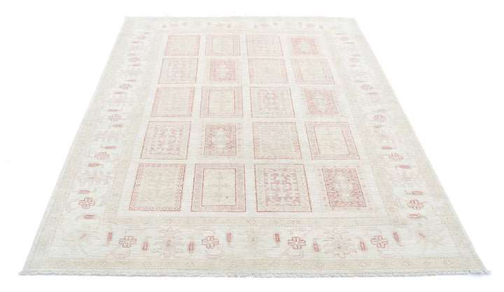 Hand Knotted Serenity Wool Rug 5' 6" x 7' 1" - No. AT92317