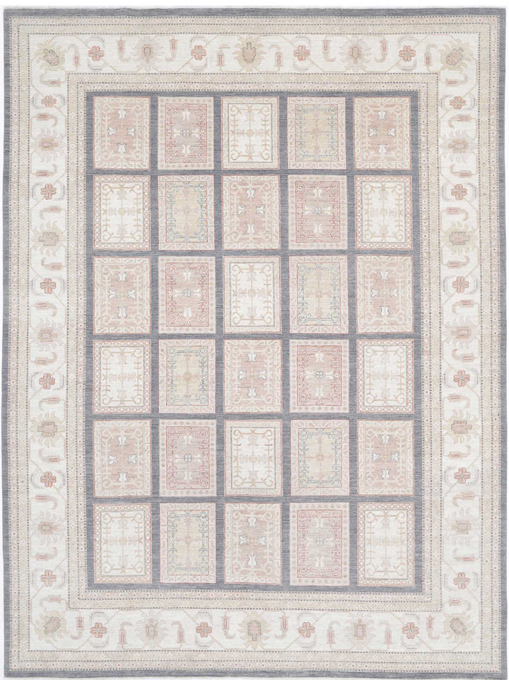 Hand Knotted Serenity Wool Rug 9' 10" x 12' 10" - No. AT57718