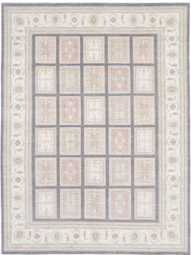 Hand Knotted Serenity Wool Rug 9' 10" x 12' 10" - No. AT57718