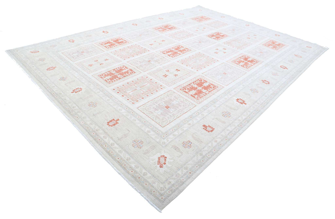 Hand Knotted Serenity Wool Rug 9' 8" x 13' 8" - No. AT45818