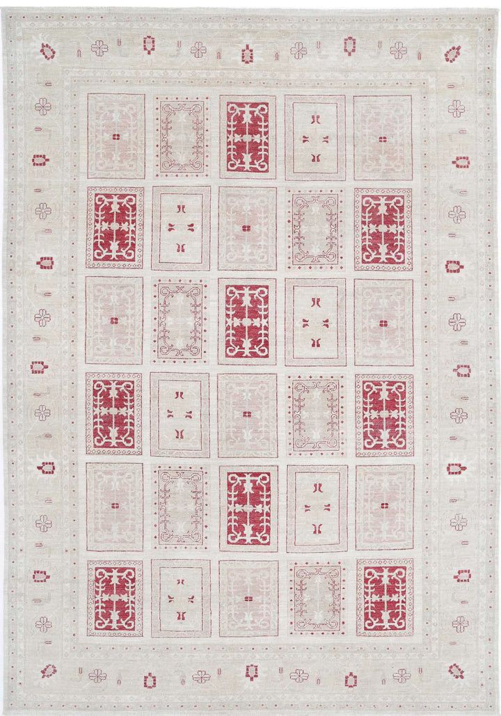 Hand Knotted Serenity Wool Rug 8' 0" x 11' 1" - No. AT56906