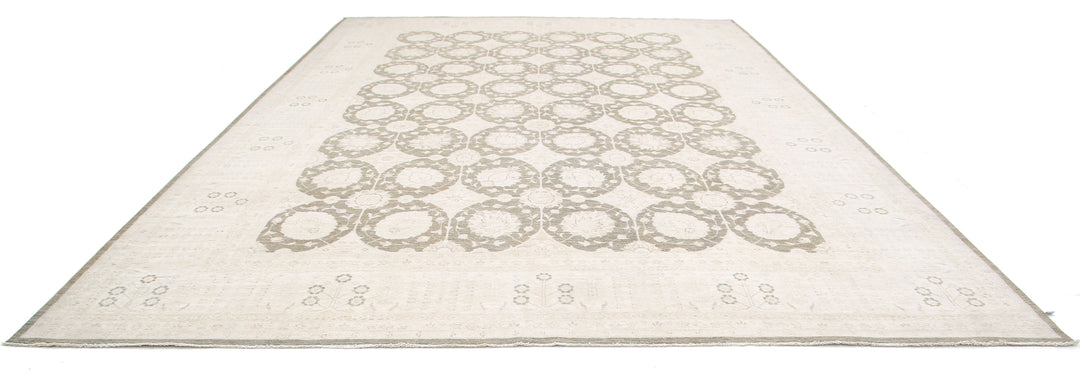 Hand Knotted Serenity Wool Rug 12' 3" x 17' 8" - No. AT84916