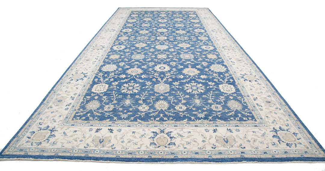 Hand Knotted Serenity Wool Rug 9' 9" x 21' 1" - No. AT93322