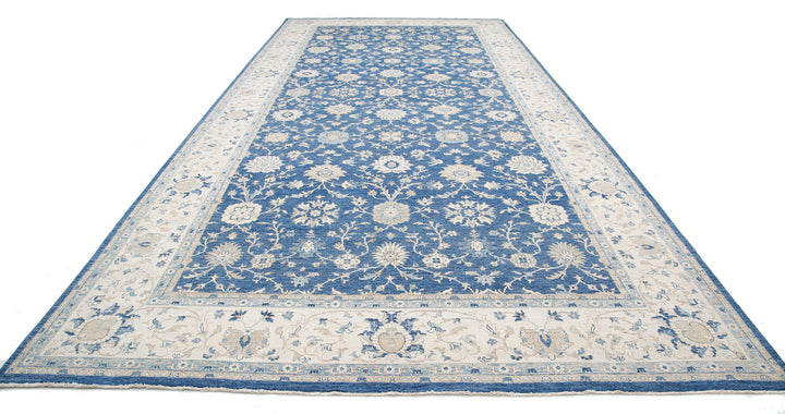 Hand Knotted Serenity Wool Rug 9' 9" x 21' 1" - No. AT93322