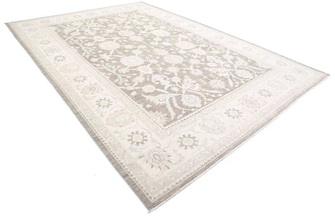 Hand Knotted Serenity Wool Rug 9' 7" x 13' 11" - No. AT55801