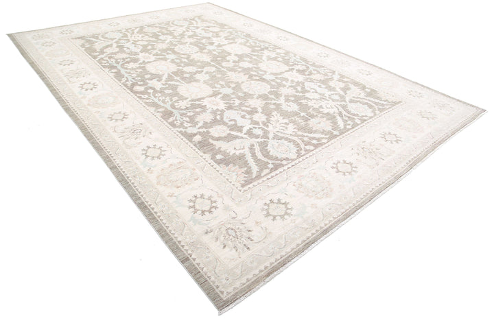 Hand Knotted Serenity Wool Rug 9' 7" x 13' 11" - No. AT55801