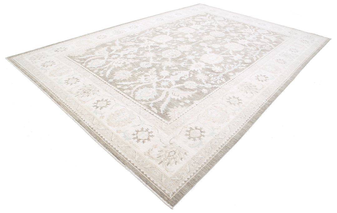 Hand Knotted Serenity Wool Rug 9' 7" x 13' 11" - No. AT55801
