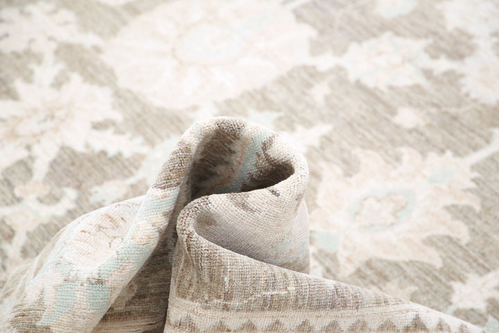 Hand Knotted Serenity Wool Rug 9' 7" x 13' 11" - No. AT55801