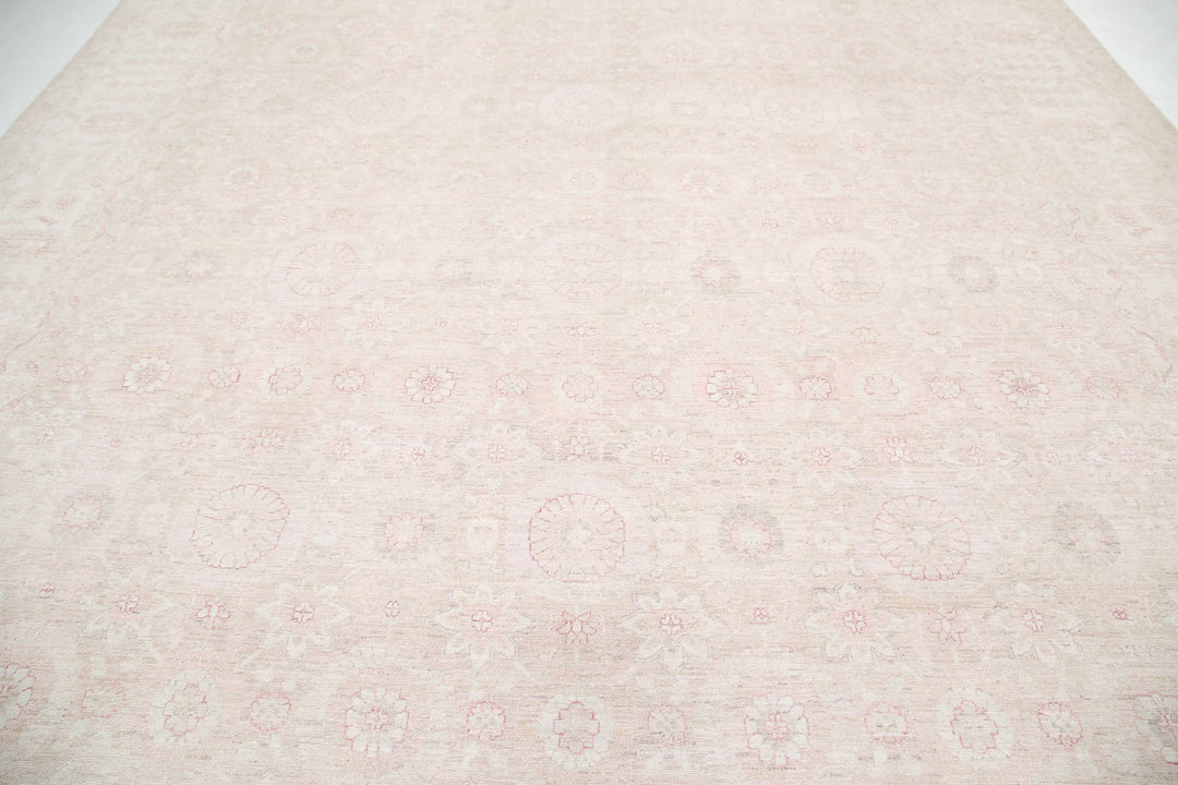 Hand Knotted Serenity Wool Rug 12' 0" x 14' 4" - No. AT69044