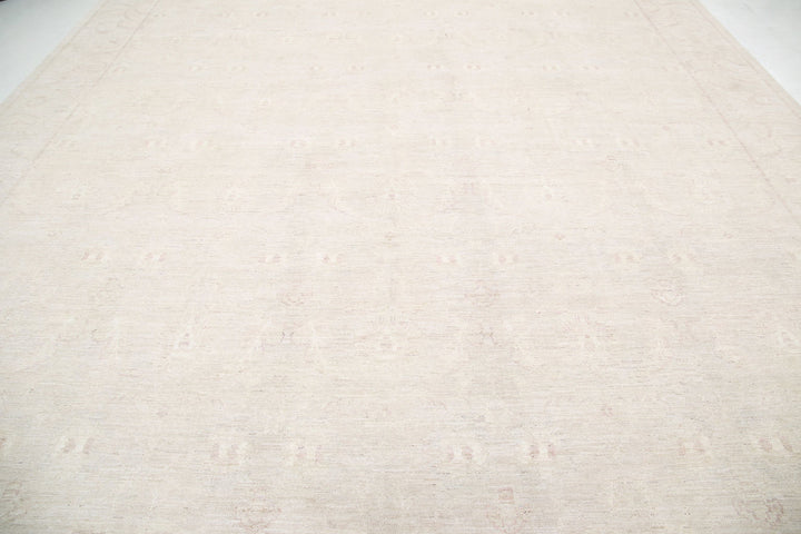 Hand Knotted Serenity Wool Rug 12' 10" x 17' 2" - No. AT28790