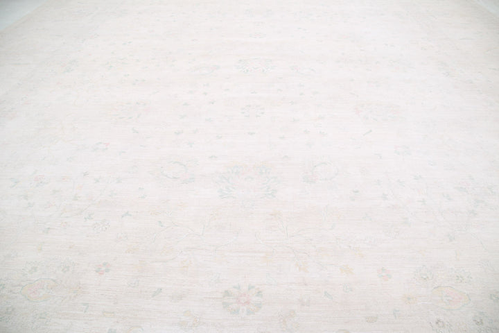 Hand Knotted Serenity Wool Rug 19' 4" x 25' 6" - No. AT92281