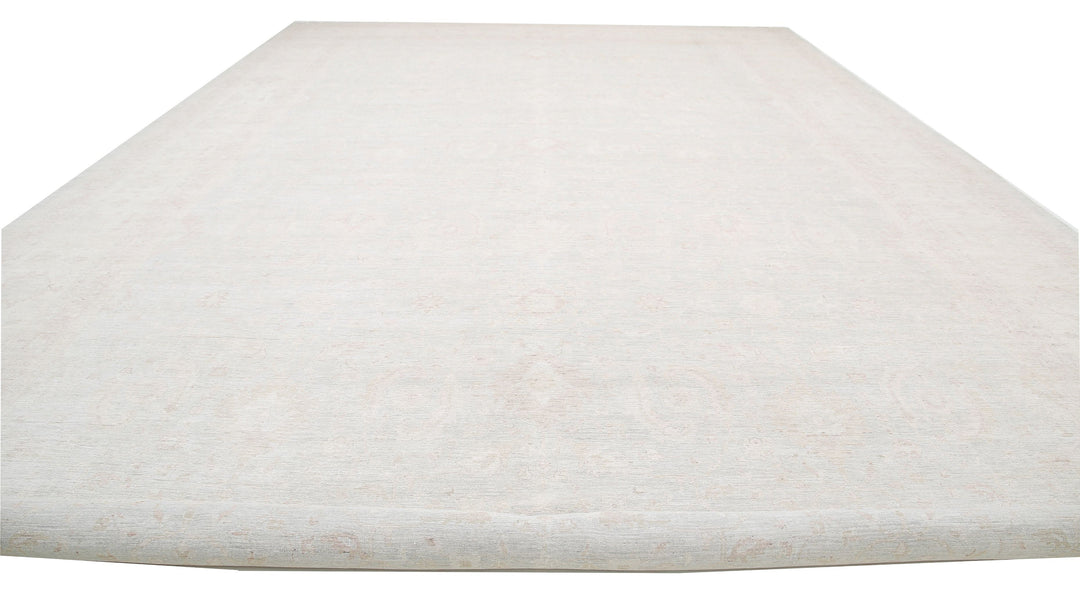 Hand Knotted Serenity Wool Rug 16' 5" x 27' 7" - No. AT32267
