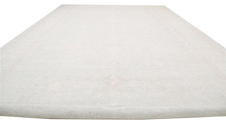 Hand Knotted Serenity Wool Rug 16' 5" x 27' 7" - No. AT32267