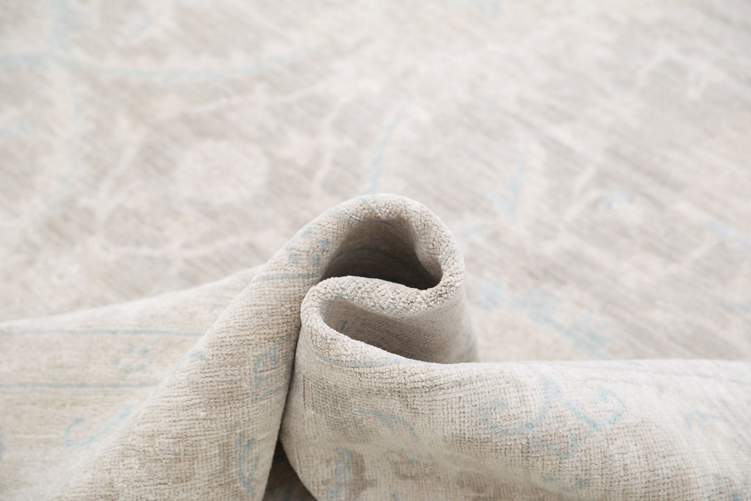 Hand Knotted Serenity Wool Rug 8' 4" x 11' 1" - No. AT31170