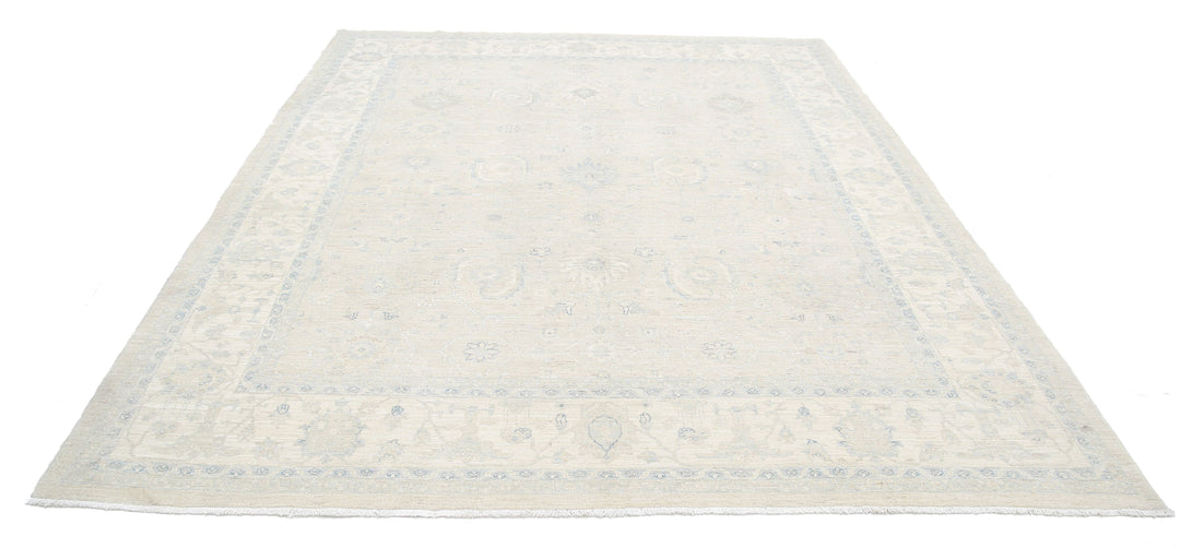Hand Knotted Serenity Wool Rug 8' 1" x 9' 8" - No. AT38200