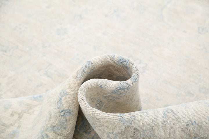 Hand Knotted Serenity Wool Rug 8' 1" x 9' 8" - No. AT38200