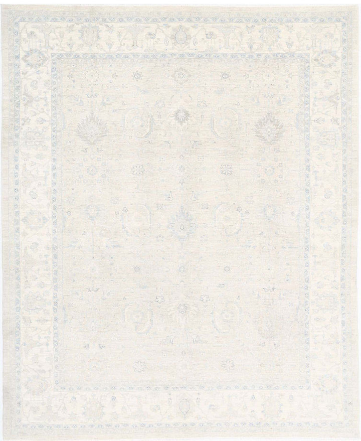 Hand Knotted Serenity Wool Rug 8' 1" x 9' 8" - No. AT38200