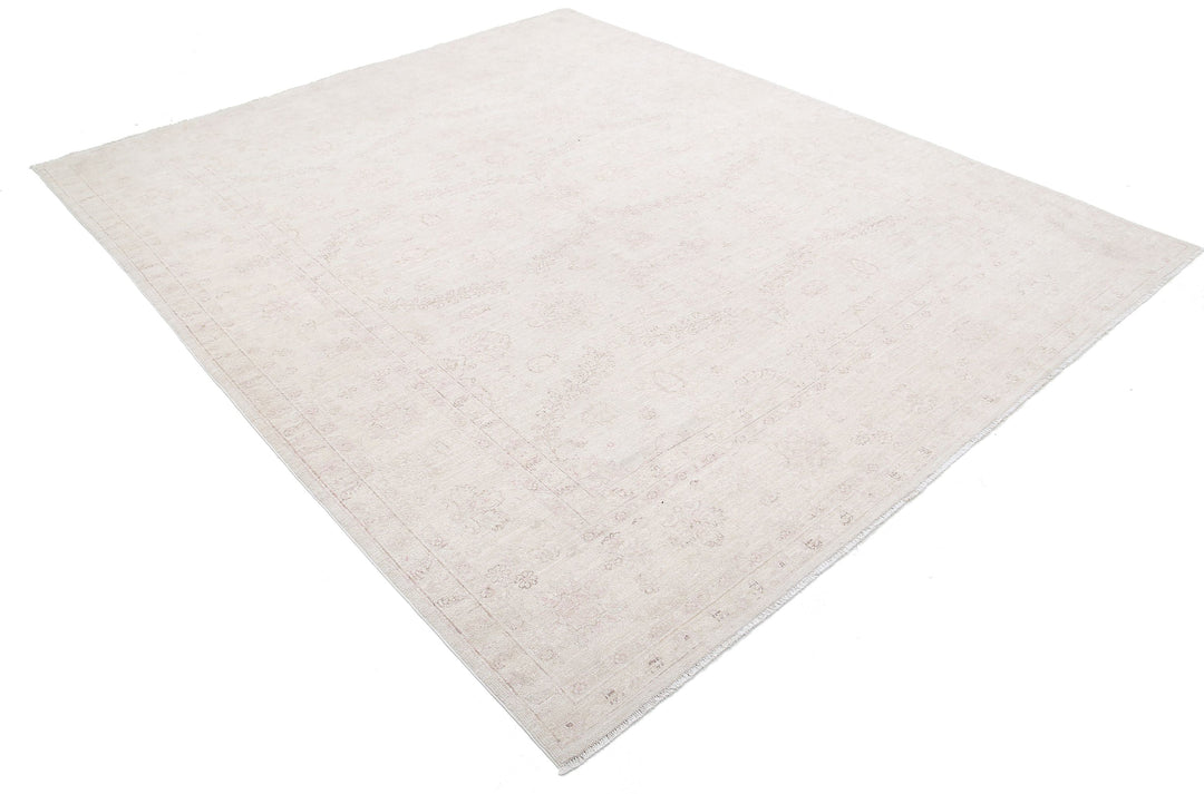 Hand Knotted Serenity Wool Rug 8' 1" x 9' 5" - No. AT36745