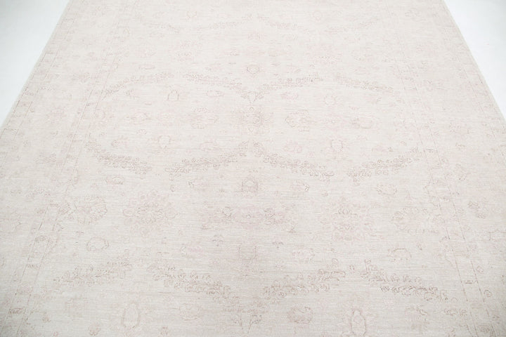 Hand Knotted Serenity Wool Rug 8' 1" x 9' 5" - No. AT36745