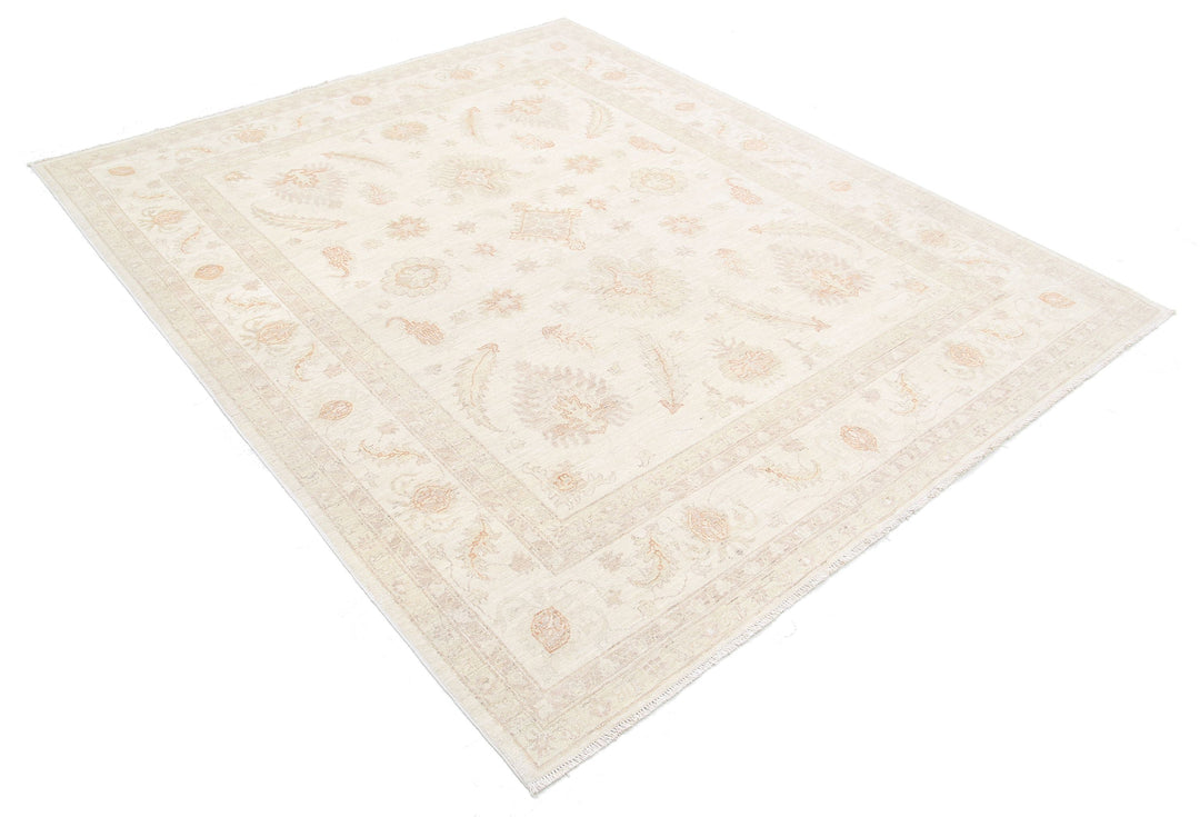 Hand Knotted Serenity Wool Rug 6' 6" x 7' 9" - No. AT94142
