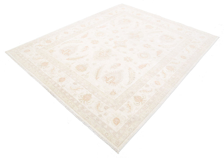 Hand Knotted Serenity Wool Rug 6' 6" x 7' 9" - No. AT94142