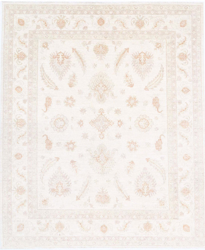 Hand Knotted Serenity Wool Rug 6' 6" x 7' 9" - No. AT94142