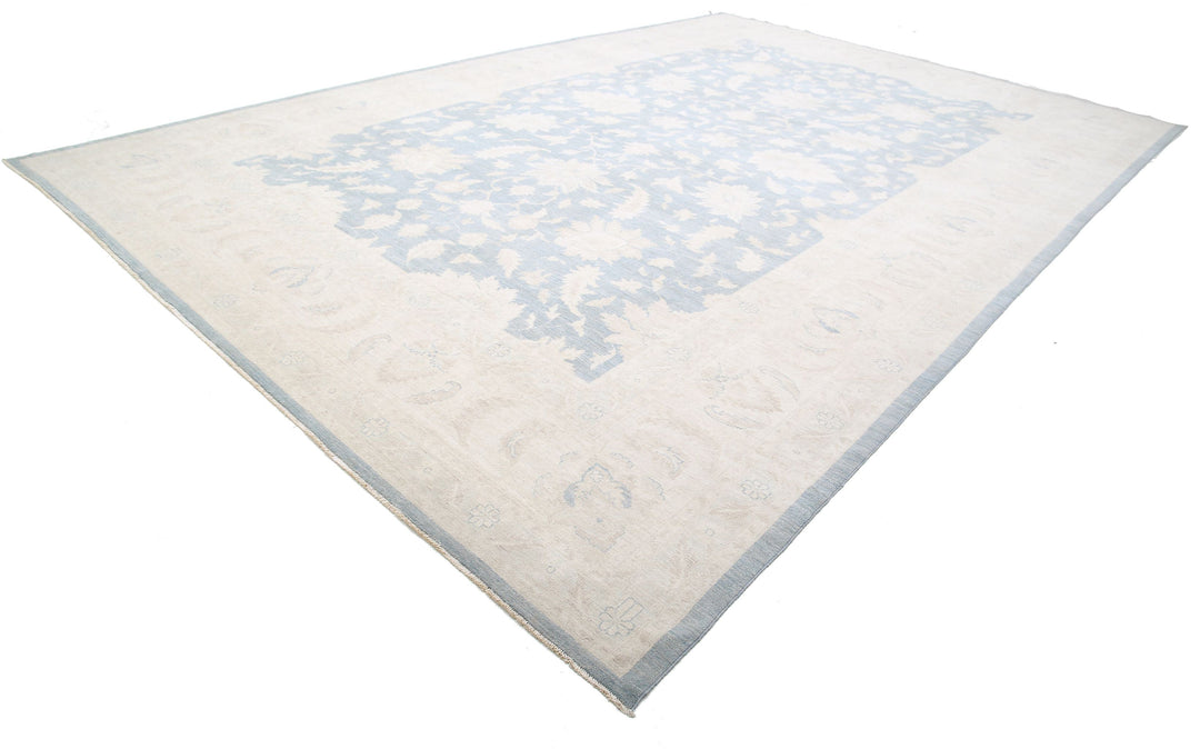 Hand Knotted Serenity Wool Rug 13' 2" x 19' 8" - No. AT95458