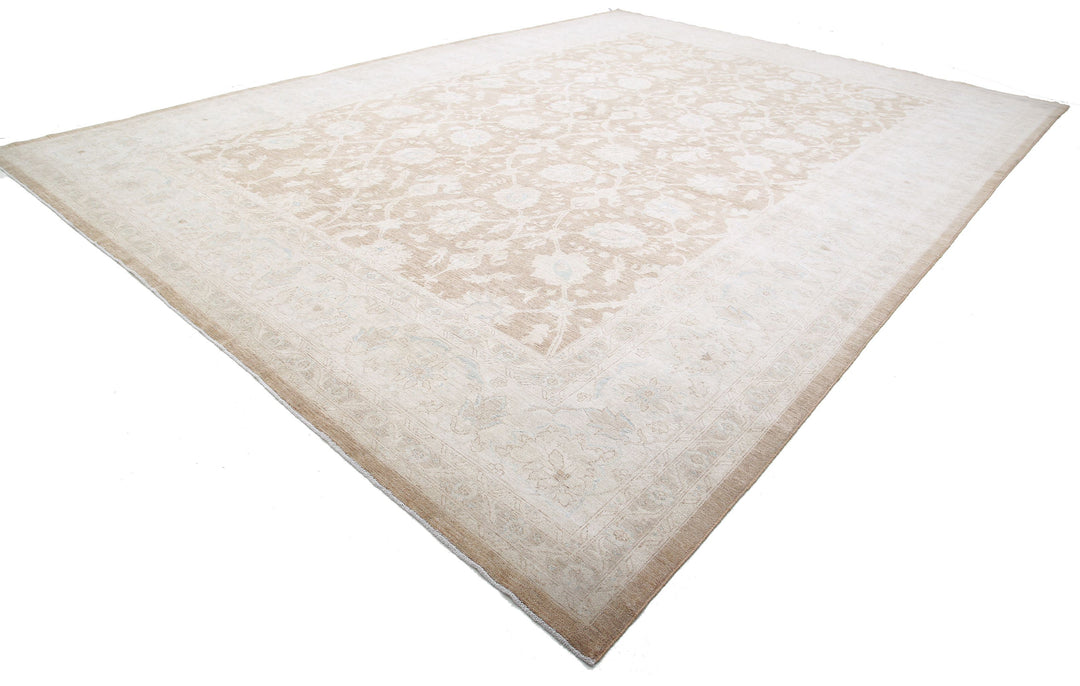 Hand Knotted Serenity Wool Rug 13' 9" x 18' 10" - No. AT18666