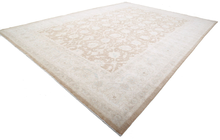 Hand Knotted Serenity Wool Rug 13' 9" x 18' 10" - No. AT18666