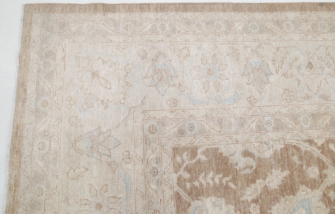 Hand Knotted Serenity Wool Rug 13' 9" x 18' 10" - No. AT18666