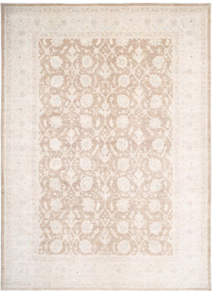 Hand Knotted Serenity Wool Rug 13' 9" x 18' 10" - No. AT18666