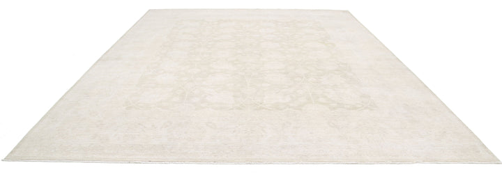Hand Knotted Serenity Wool Rug 11' 8" x 14' 6" - No. AT16922