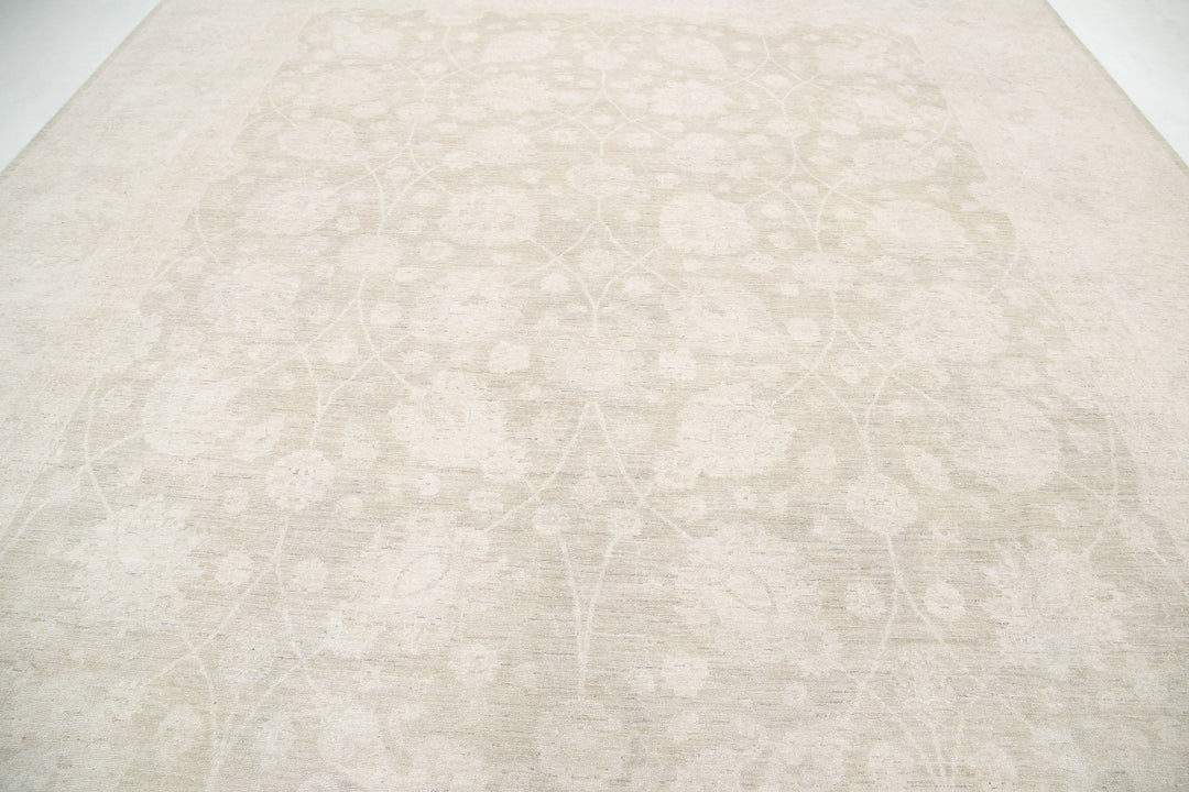 Hand Knotted Serenity Wool Rug 11' 8" x 14' 6" - No. AT16922