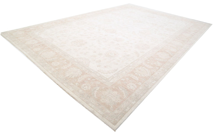 Hand Knotted Serenity Wool Rug 12' 4" x 18' 1" - No. AT47335