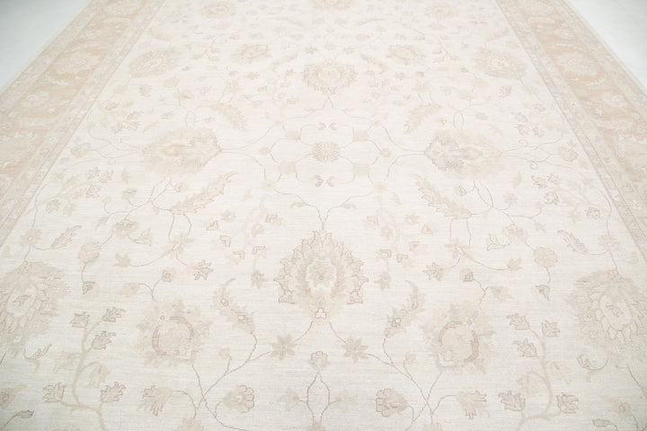 Hand Knotted Serenity Wool Rug 12' 4" x 18' 1" - No. AT47335