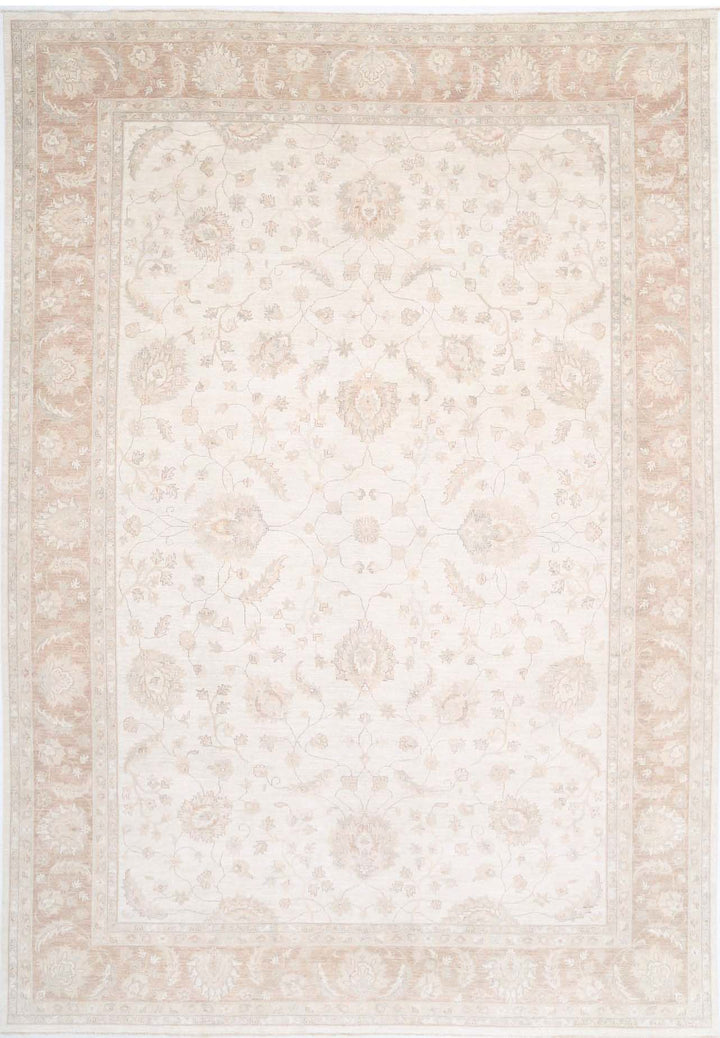 Hand Knotted Serenity Wool Rug 12' 4" x 18' 1" - No. AT47335