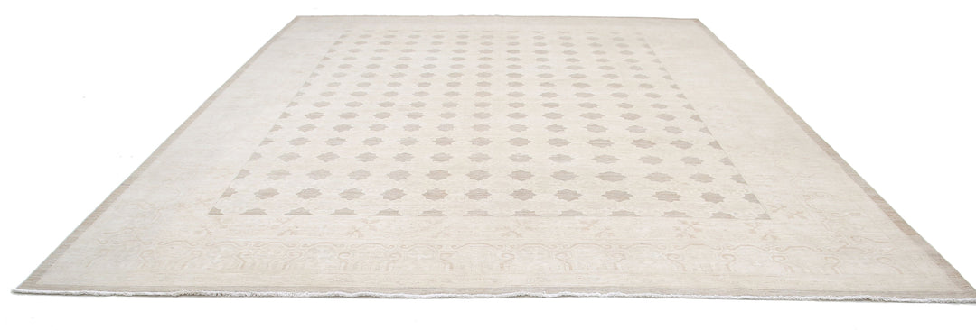 Hand Knotted Serenity Wool Rug 12' 0" x 14' 5" - No. AT86690