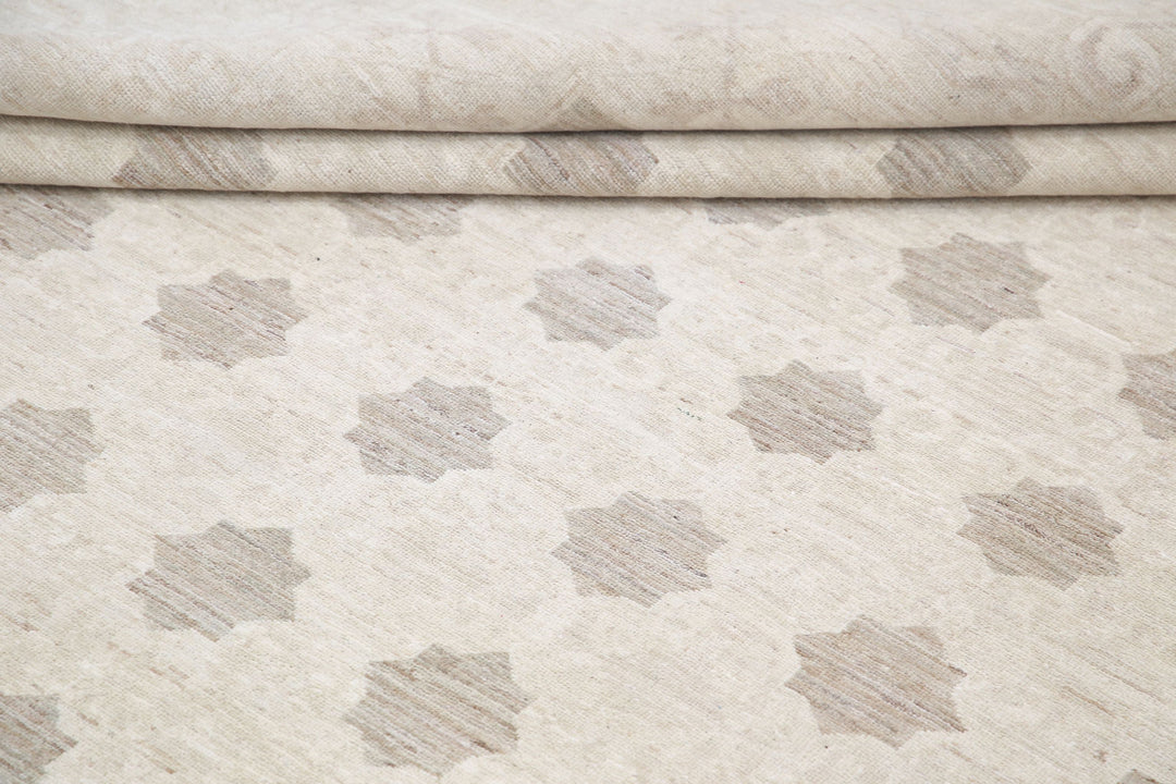 Hand Knotted Serenity Wool Rug 12' 0" x 14' 5" - No. AT86690