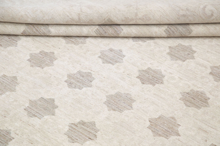 Hand Knotted Serenity Wool Rug 12' 0" x 14' 5" - No. AT86690