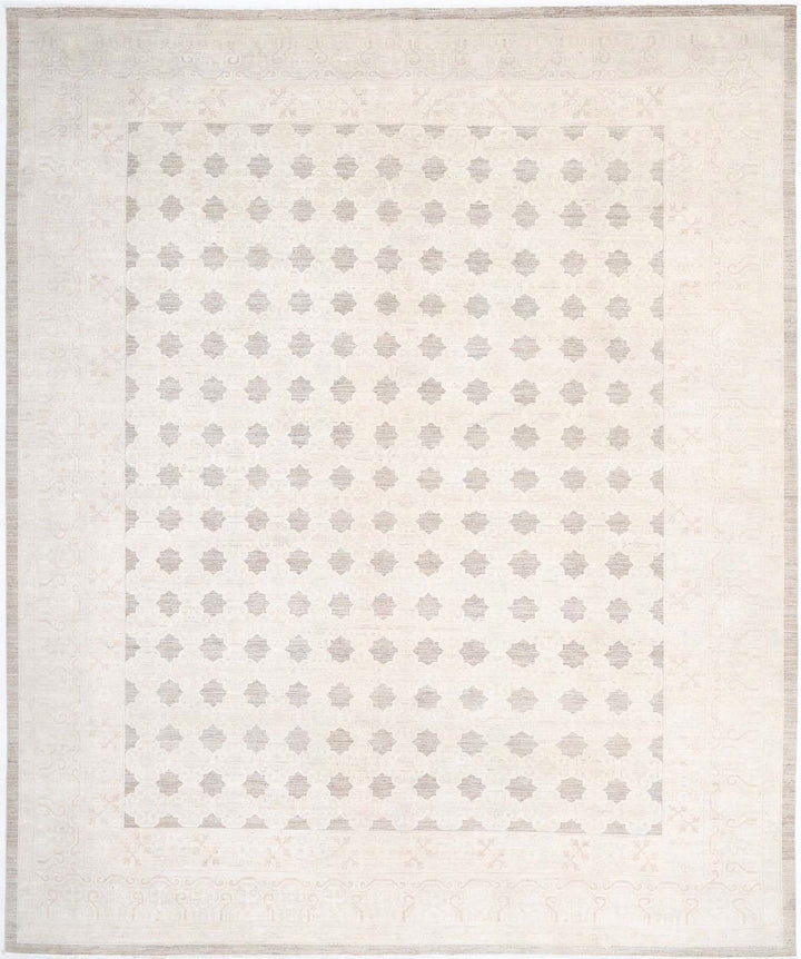 Hand Knotted Serenity Wool Rug 12' 0" x 14' 5" - No. AT86690