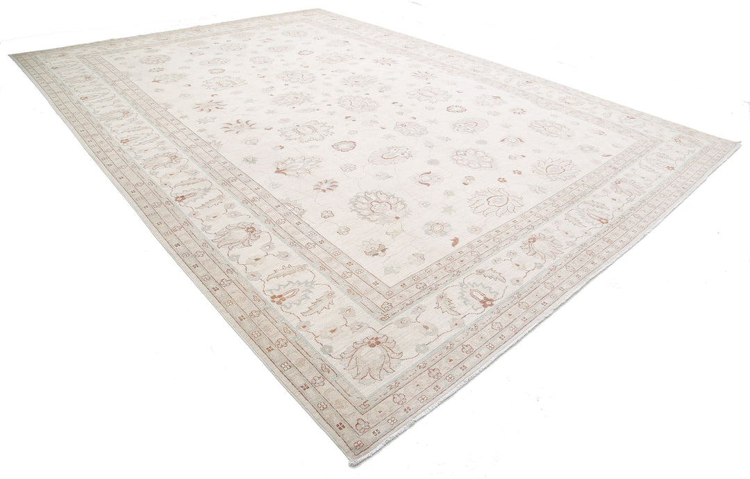 Hand Knotted Serenity Wool Rug 11' 9" x 16' 10" - No. AT20459