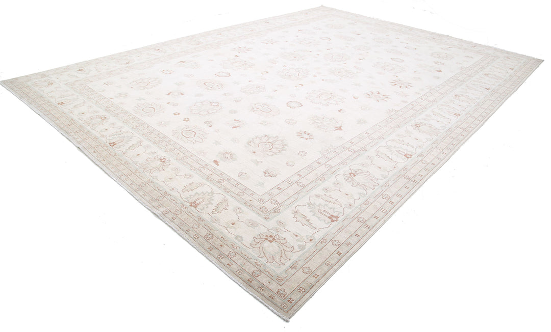 Hand Knotted Serenity Wool Rug 11' 9" x 16' 10" - No. AT20459