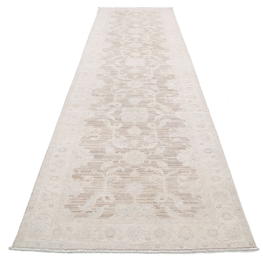Hand Knotted Serenity Wool Rug 4' 0" x 15' 1" - No. AT75445