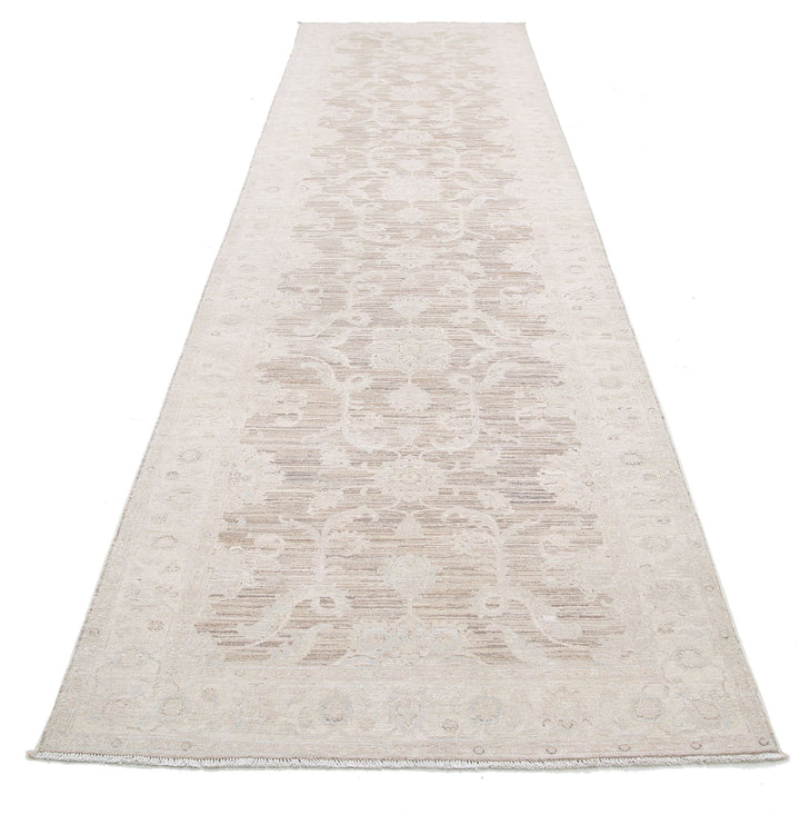 Hand Knotted Serenity Wool Rug 4' 0" x 15' 1" - No. AT75445