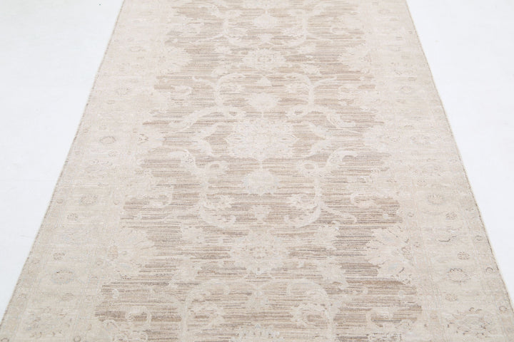 Hand Knotted Serenity Wool Rug 4' 0" x 15' 1" - No. AT75445