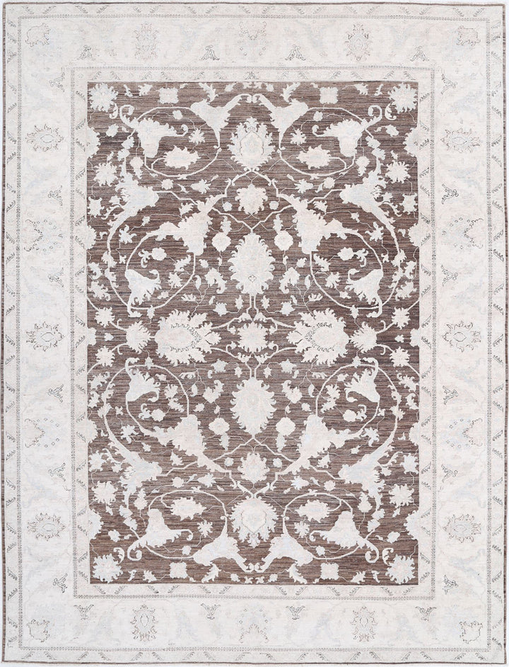 Hand Knotted Serenity Wool Rug 8' 10" x 11' 7" - No. AT58975